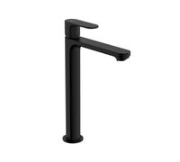 Hansgrohe Rebris S - Grifo para cuenca de lavabo, con desagüe, CoolStart, negro mate 72580670
