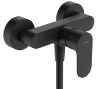 Hansgrohe Rebris S grifo para ducha a pared negro 72640670
