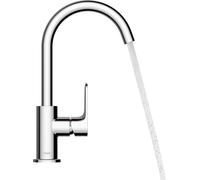 Hansgrohe Rebris S grifo para lavabo de pie negro 72536670