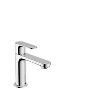 hansgrohe Rebris S mezclador monomando de lavabo 110 CoolStart sin desagüe, 133 mm de proyección, 72520000, Color: cromado