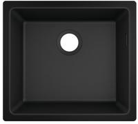Hansgrohe S 51 fregadero de granito 50x45 cm negro 43431170
