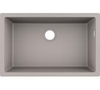 Hansgrohe S 51 fregadero de granito 66x40 cm gris/grafito/ónix 43432380