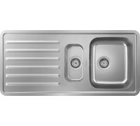 Hansgrohe S41 fregadero de acero 107.5x50.5 cm acero 43342800