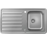 Hansgrohe S41 fregadero de acero 91.5x50.5 cm 43337800