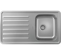 Hansgrohe S41 fregadero de acero 91.5x50.5 cm 43340800