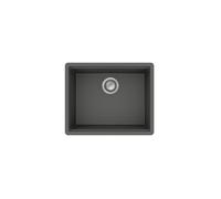 hansgrohe S53 fregadero empotrado SilicaTec, 500x400mm, 43362290, Color: Gris piedra