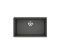 hansgrohe S53 fregadero empotrado SilicaTec, 700x400mm, 43363290, Color: Gris piedra