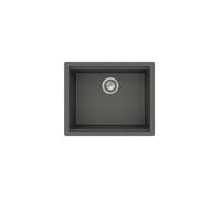 hansgrohe S53 SilicaTec fregadero bajo encimera, 500x400mm, 43458290, Color: Gris piedra