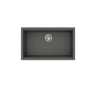 hansgrohe S53 SilicaTec fregadero bajo encimera, 700x400mm, 43459290, Color: Gris piedra