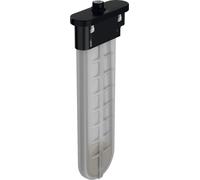 hansgrohe sBox Set externo con embellecedor ovalado, negro mate, 28020670