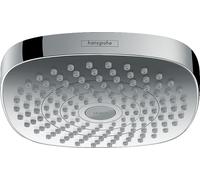 Hansgrohe Select ducha con efecto lluvia 18x18 cm cuadrada cromo-blanco 26528400