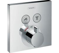 Hansgrohe Select grifo de bañera y ducha empotrado con termostato cromo 15763000
