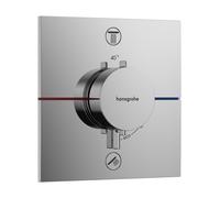 Hansgrohe ShowerSelect Comfort E grifo de bañera y ducha empotrado con termostato cromo 15578000