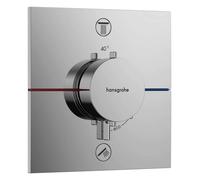 Hansgrohe ShowerSelect Comfort E - Grifo empotrado termostático para 2 dispositivos, cromo 15578000
