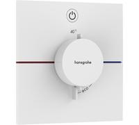 Hansgrohe ShowerSelect Comfort E grifo para ducha empotrado con termostato blanco 15571700
