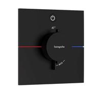Hansgrohe Grifo termostático empotrado ShowerSelect Comfort negro mate 15571670