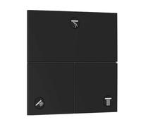 Hansgrohe Válvula oculta ShowerSelect Comfort – para 3 aparatos, negro mate