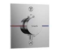 Hansgrohe ShowerSelect Comfort E grifo de bañera y ducha empotrado con termostato cromo 15572000
