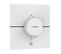 Hansgrohe ShowerSelect Comfort - Grifo termostático empotrado, blanco mate 15575700