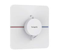 Hansgrohe ShowerSelect Comfort - Grifo termostático empotrado, blanco mate 15588700