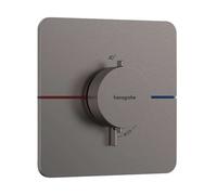 Hansgrohe ShowerSelect Comfort - Grifo termostático empotrado, cromo negro cepillado 15588340