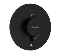 Hansgrohe ShowerSelect Comfort S grifo para ducha empotrado con termostato negro 15562670