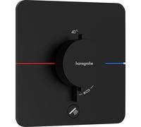 Hansgrohe ShowerSelect Comfort Q grifo para ducha empotrado con termostato negro 15589670