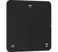 Hansgrohe ShowerSelect Comfort - Válvula oculta, para 3 aparatos, negro mate 15587670