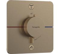Hansgrohe Grifo termostático empotrado ShowerSelect Comfort Q, 2 funciones, bronce cepillado