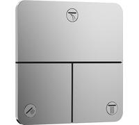 hansgrohe ShowerSelect Comfort Q, válvula para instalación empotrada de termostatos ShowerSelect Comfort Q (3 funciones), cromo