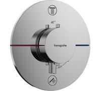 Hansgrohe Grifo empotrado ShowerSelect Comfort S termostático, 2 funciones, SafetyStop 40 °C, cromo