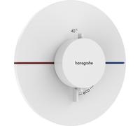 Hansgrohe ShowerSelect Comfort S grifo para ducha empotrado con termostato blanco 15559700