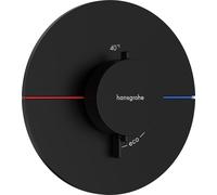 Hansgrohe ShowerSelect Comfort S grifo para ducha empotrado con termostato negro 15559670