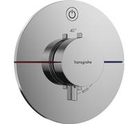 Hansgrohe Grifo empotrado ShowerSelect Comfort S – Termostático, roseta redonda, cromo 15553000