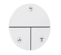 Hansgrohe ShowerSelect Comfort - Válvula oculta, para 3 aparatos, blanco mate 15558700