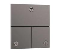 Hansgrohe ShowerSelect Comfort - Válvula oculta, para 3 aparatos, cromo negro cepillado 15573340