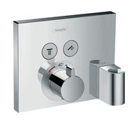 Hansgrohe Grifo de bañera y ducha empotrado ShowerSelect 15765000 con termostato cromo