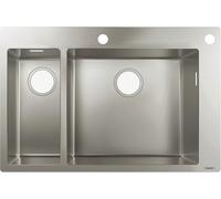 Hansgrohe ShowerTablet fregadero de acero 75.5x50 cm 43310800