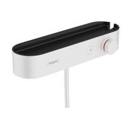 Hansgrohe ShowerTablet Select - Grifo termostático de ducha, blanco mate 24360700