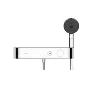 hansgrohe ShowerTablet Select termostato de ducha 400, montaje en superficie, 24360000, Color: cromado