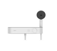 hansgrohe ShowerTablet Select termostato de ducha 400, montaje en superficie, 24360700, Color: Blanco Mate