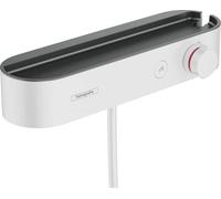 hansgrohe ShowerTablet Select Termostato de ducha 400 visto, blanco mate, 24360700