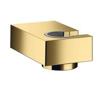 Hansgrohe - Soporte de ducha mural Porter E, aspecto de oro pulido 28387990