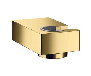 Hansgrohe - Soporte de ducha mural Porter E, aspecto de oro pulido 28387990