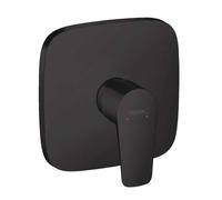 Hansgrohe Talis E grifo para ducha empotrado negro 71765670