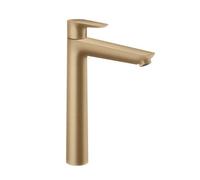 hansgrohe Talis E mezclador monomando de lavabo 240, residuos emergentes, proyección de 183mm, 71716140, Color: bronce cepillado