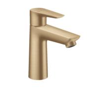 Hansgrohe Talis E - Grifo de lavabo con desagüe, CoolStart, bronce cepillado 71713140