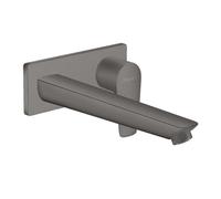 Hansgrohe Talis E - Grifo de lavabo empotrado, cromo negro cepillado 71734340