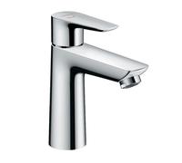 Hansgrohe Talis E - Grifo monomando de lavabo 110 Coolstart con conjunto de desagüe con tirador, cromo 71713000