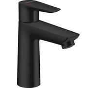 Hansgrohe Grifo lavabo de pie Talis E CoolStart caño 110 mm desagüe de barra negro mate